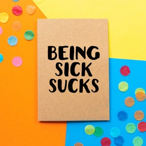 Tarjeta Get Well Soon, Funny Get Well Card, Tarjeta best wishes, tarjeta Feel Better, tarjeta Sick, tarjeta COVID, get well