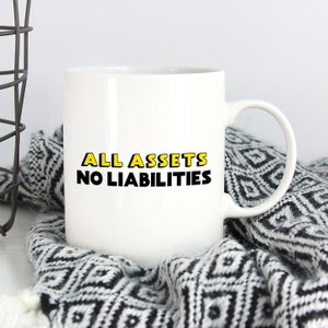 Funny Accountant Mug | All Assets No Liabilities