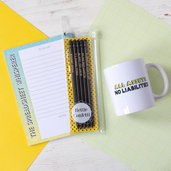 Accountant Gift Set | Accountant Gift | New Job Gift | Accounting Graduate Gift