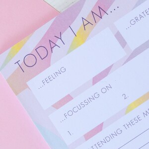 Today I am Daily Planner | A5 To Do List | Wellness planner | Notepad image 3