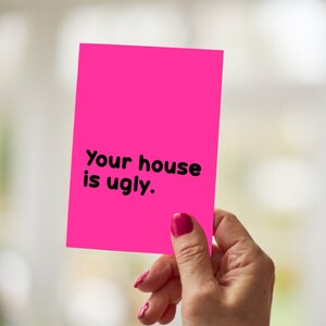 Vervelende neonkaart || Lelijk huis