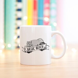 Basic Bitch Mug, Basic Bitch, Basic Bitch Coffee Mug, Basic Bitch Season, Pumpkin Spice, Gift For Her, Fall mug, Funny Basic Bitch Mug