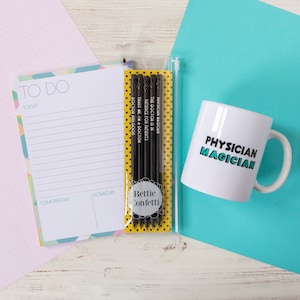 Doctor gift, Doctor Mug Pencils New Doctor, Medical Student, PHD, funny doctor gift, Graduation Gift, Future Doctor, Doctor Appreciation