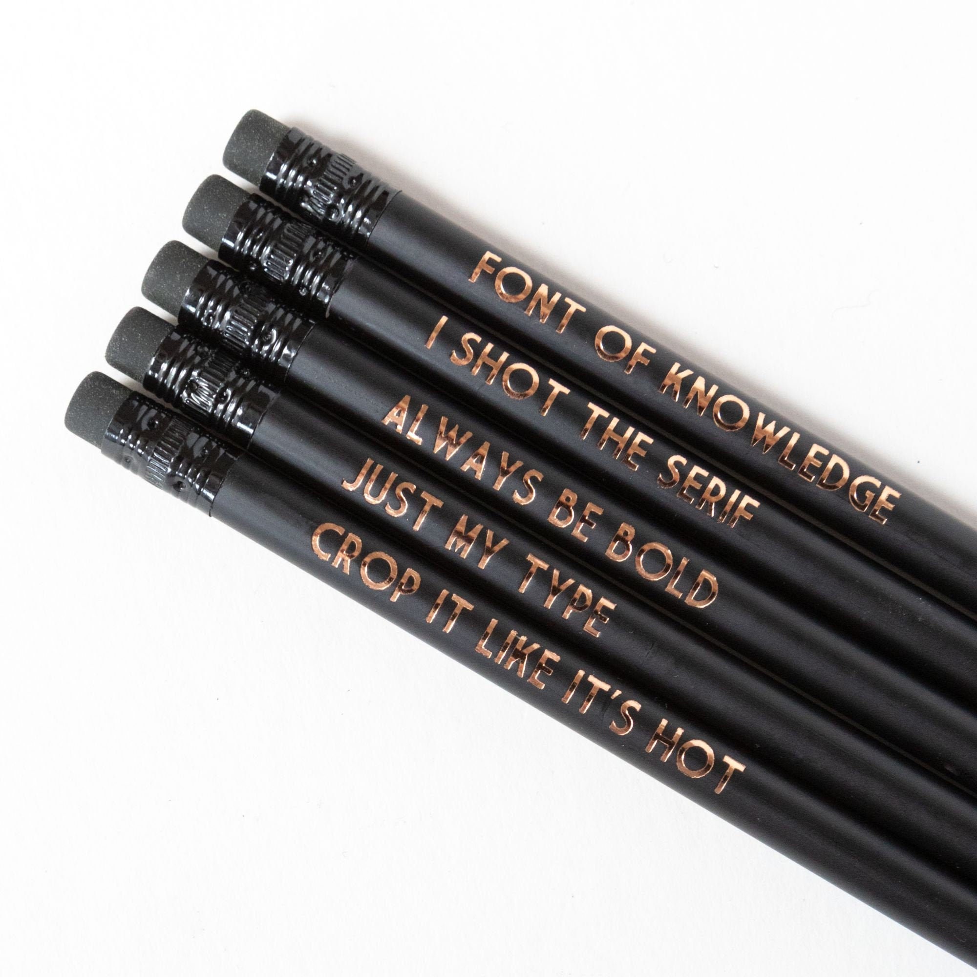 Graphic Designer Pencil Set | Always Be Bold