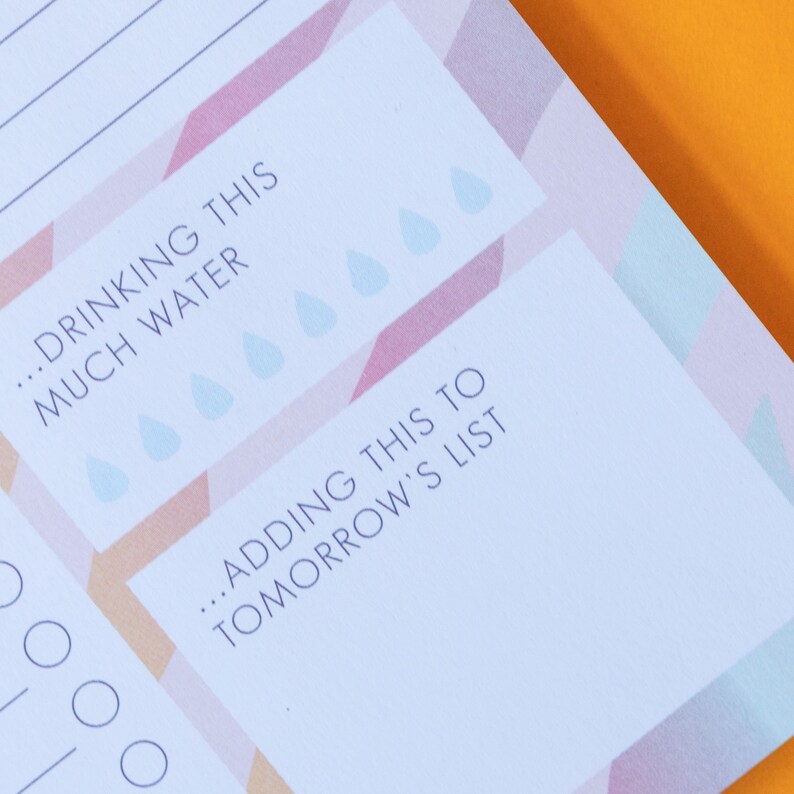 Today I am Daily Planner | A5 To Do List | Wellness planner | Notepad image 4