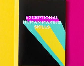 Funny New Baby Card | Exceptional Human Making Skills