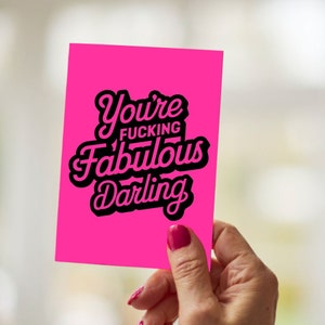 Leuke neonkaart || Verdomd fantastisch