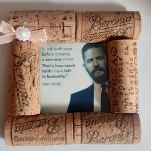 Tom Hardy acteur Koelkastmagneet handgemaakte motiverende inspirerende citaten cadeau-ideeën voor San Valentijnsdag