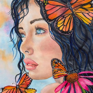 Butterflies Adorn Her