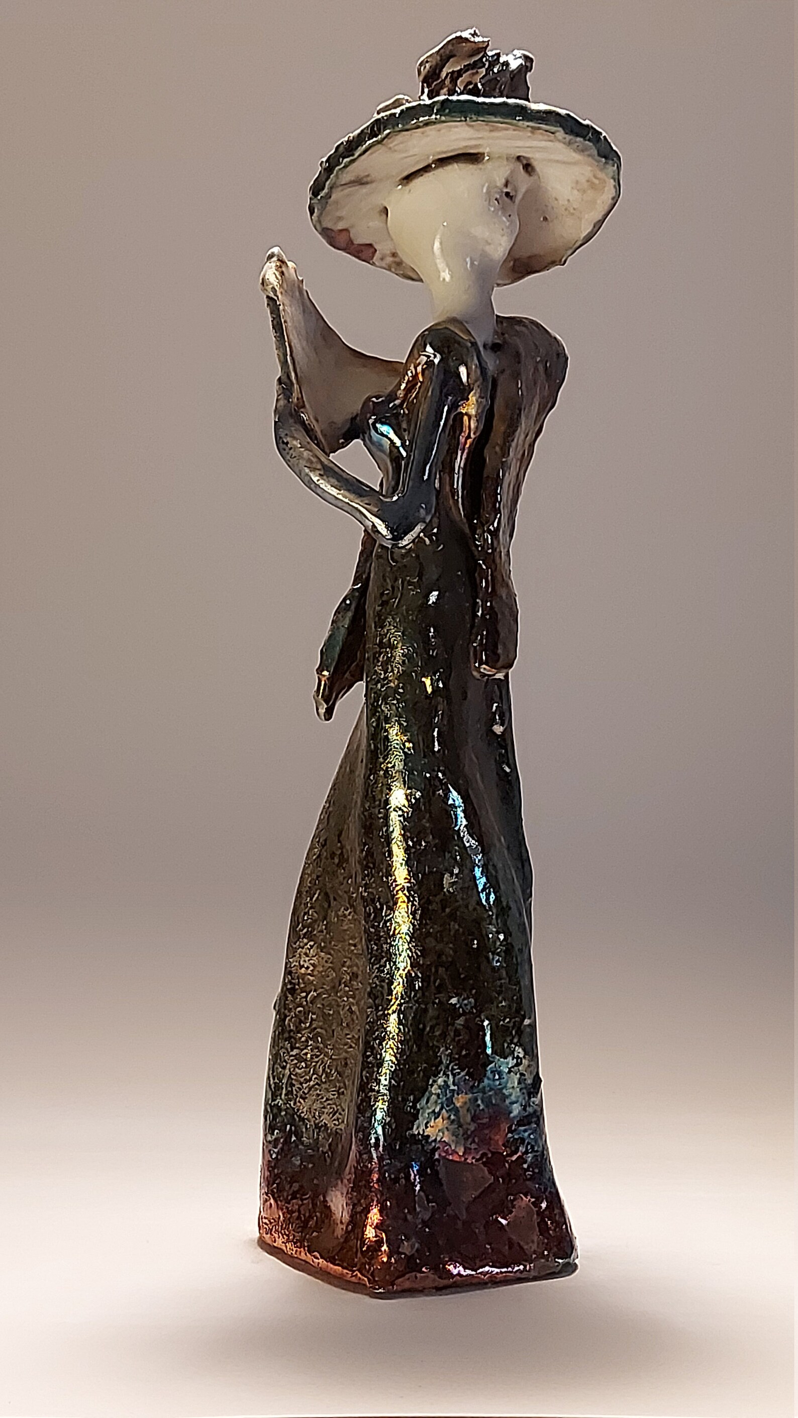 Sculpture en céramique Statue de femme Dame élégante Etsy