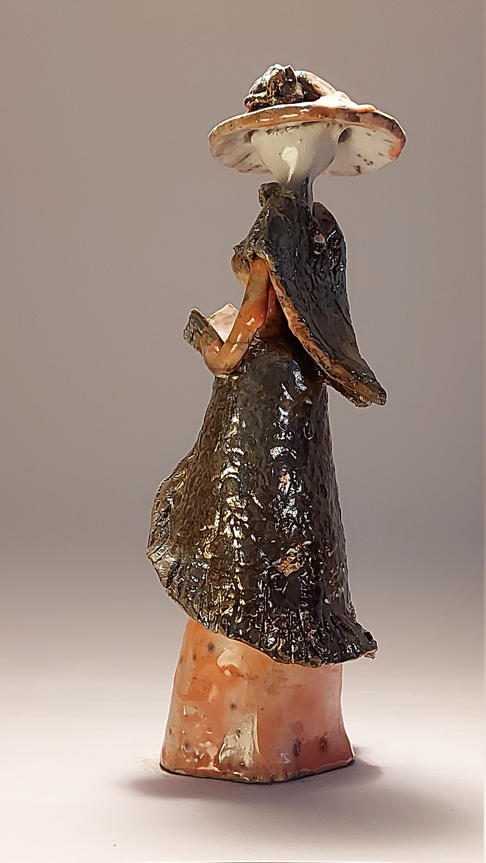 Ceramic sculpture Woman statue Elegant Lady statues Etsy