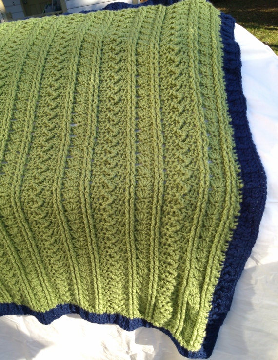 Crochet Baby Blanket Mayflower Pattern Etsy