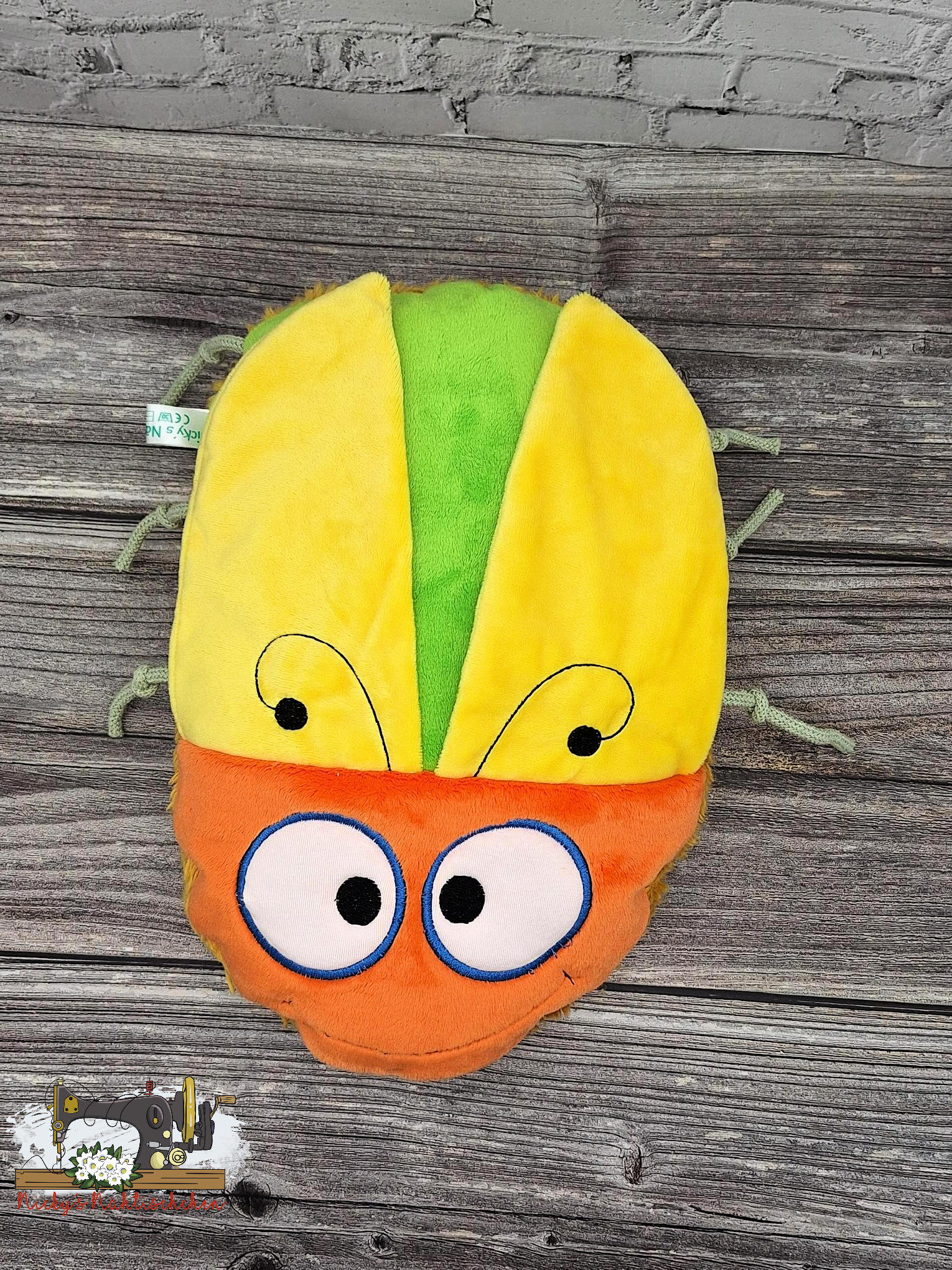 RDCIRP Doug Der Käfer Plüschtier, Ca. 22 Cm – Süße Stofffigur Als Kissen, Deko Oder Geschenk