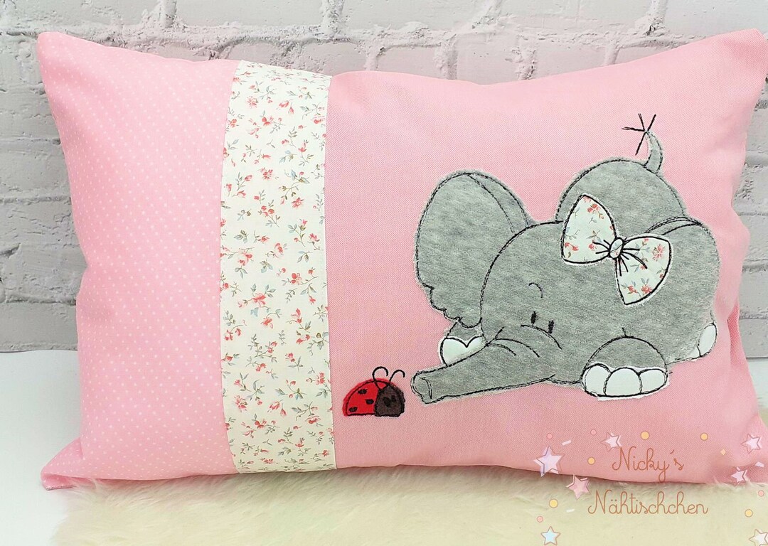 Name Pillow With Name Optionally With Date of Birth Gift for Etsy
