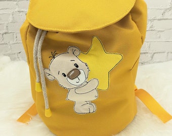 Einzelstück, Kindergartentasche, Rucksack, Kinderrucksack, Tasche, personalisierbar mit Wunschnamen