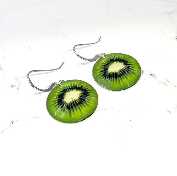 Kiwi earrings clearance
