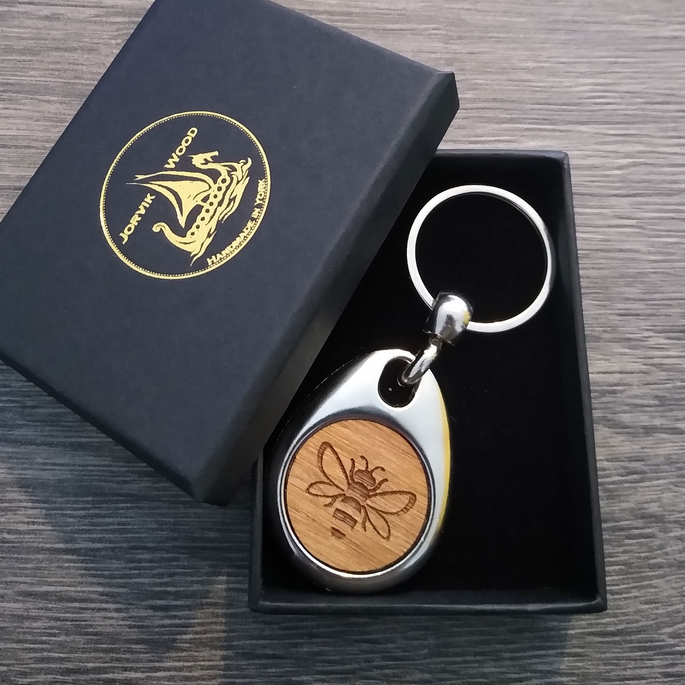 Personalised Bee Keyring, Custom Keychain - Etsy