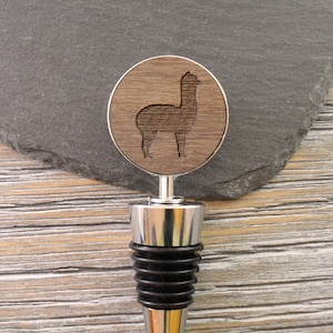 Alpaca Design Wine Bottle Stopper