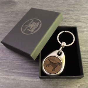 Personalised Labrador Keyring