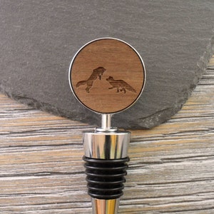 Foxes Design Wine Bottle Stopper