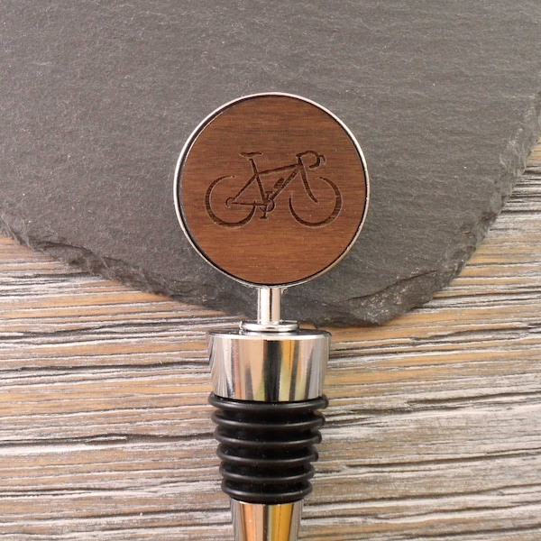 Bicycle Design Wine Bottle Stopper