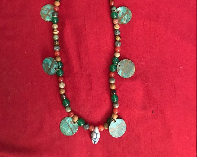 Willendorf Goddess Wiccan Wicca Earth Goddess Necklace