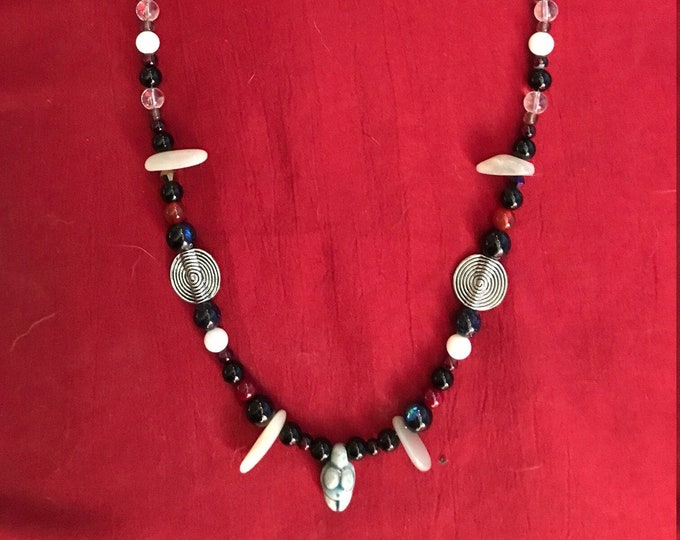 Willendorf Moon Goddess Wiccan Wicca Necklace