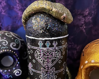 Custom Made Charged Spirit Bottle Witch/ Voodoo/Pagan Spirit Bottles