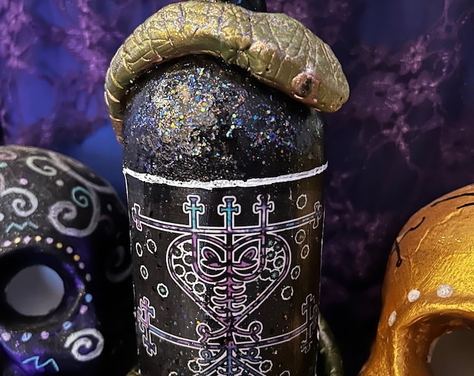 Custom Made Charged Spirit Bottle Witch/ Voodoo/Pagan Spirit Bottles