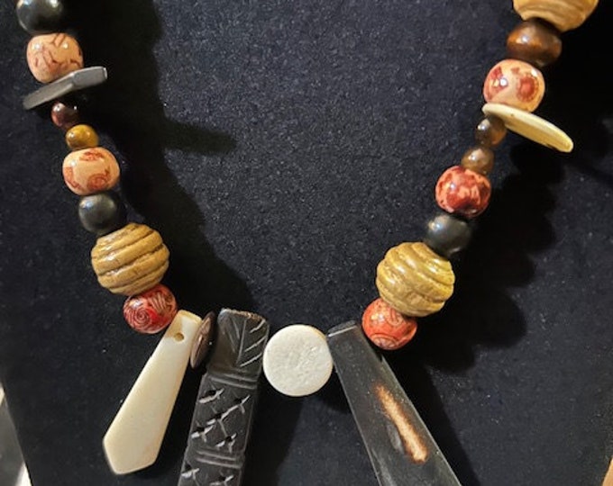 Buffalo Bone Primal Necklace