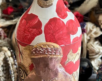 CHARGED SPIRIT BOTTLE Willendorf Cernunnos God Goddess