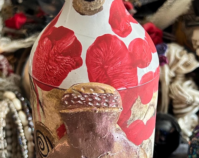 CHARGED SPIRIT BOTTLE Willendorf Cernunnos God Goddess