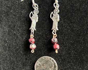 Santa Muerta Earrings