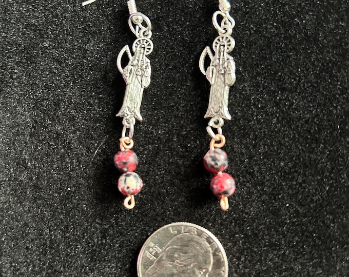 Santa Muerta Earrings
