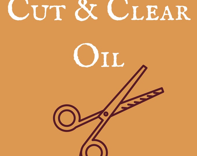 Cut and Clear Oil Wicca Witch Hoodoo Oil 4 ml