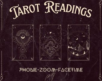 Tarot Card Readings with Zehara- Phone, Zoom, Facetime, Email