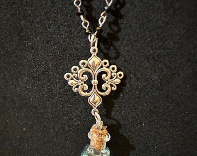 Rosary Potion Bottle Witch Wicca