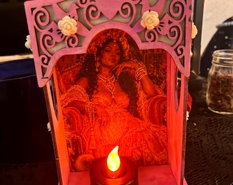 Erzulie Freda mini devotional altar