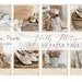 Shabby Photographs Shabby Chic Junk Journal A4 Paper Collection - Digital Download - Vintage Papers - Printables for Journaling and Art 