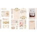 Little French Book Mini Junk Journal A4 Paper Collection Digital ...