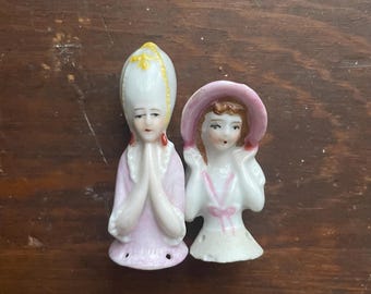 Vintage Half Porcelain Dolls
