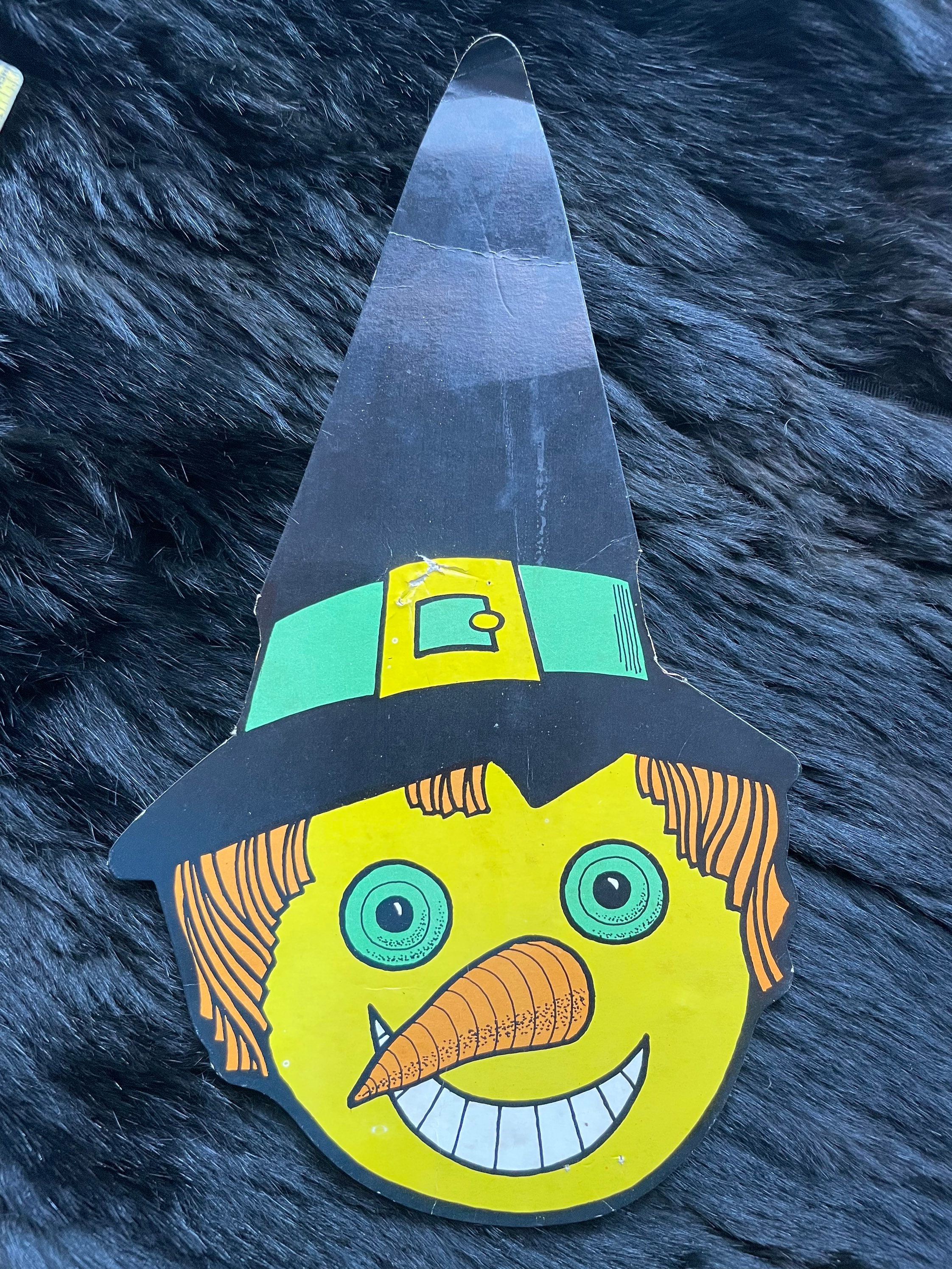 Vintage Scarecrow Halloween Die Cut - Etsy