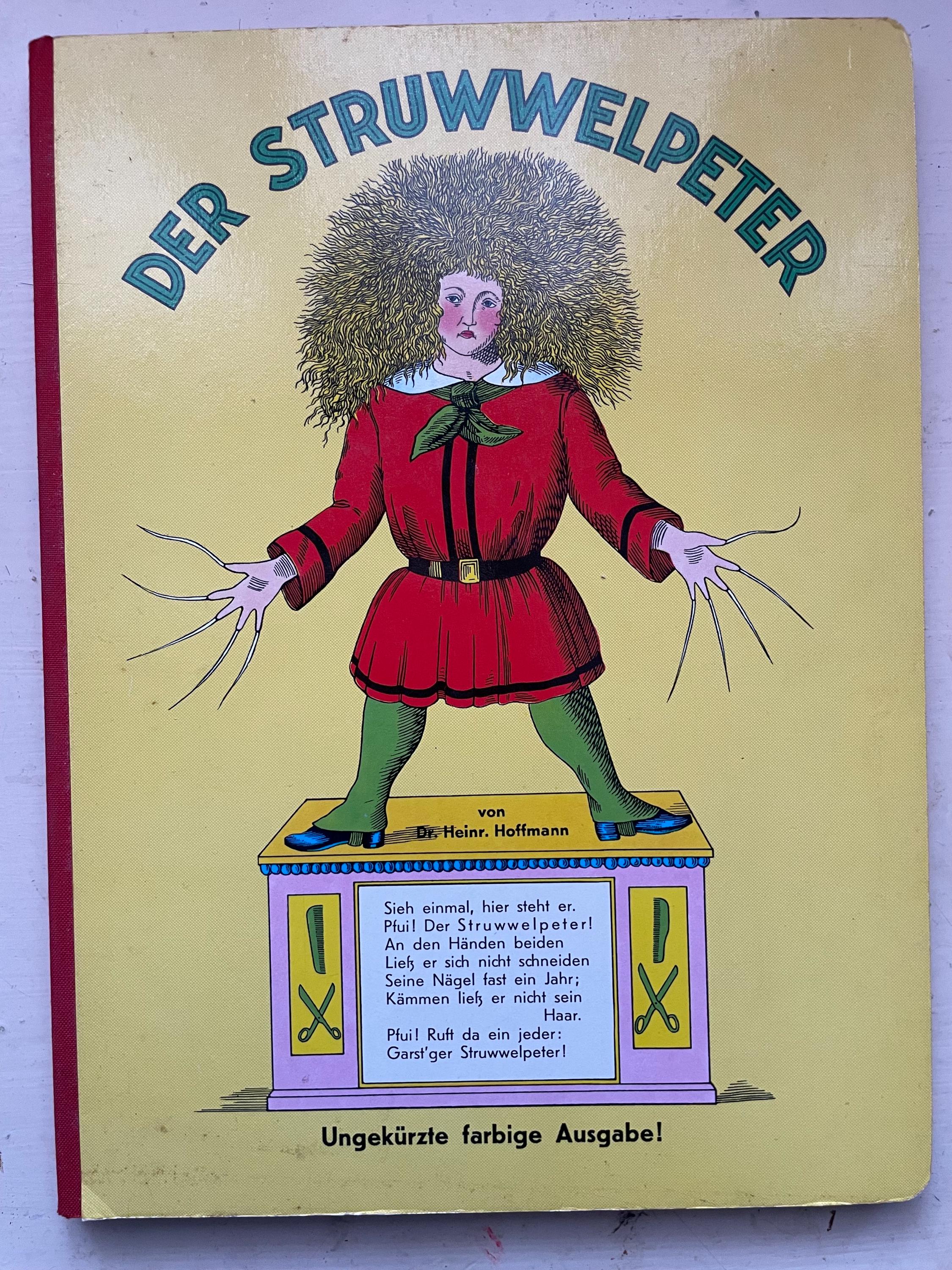 Der Struwwelpeter Heinrich Hoffmann (german Children's Book) - Etsy