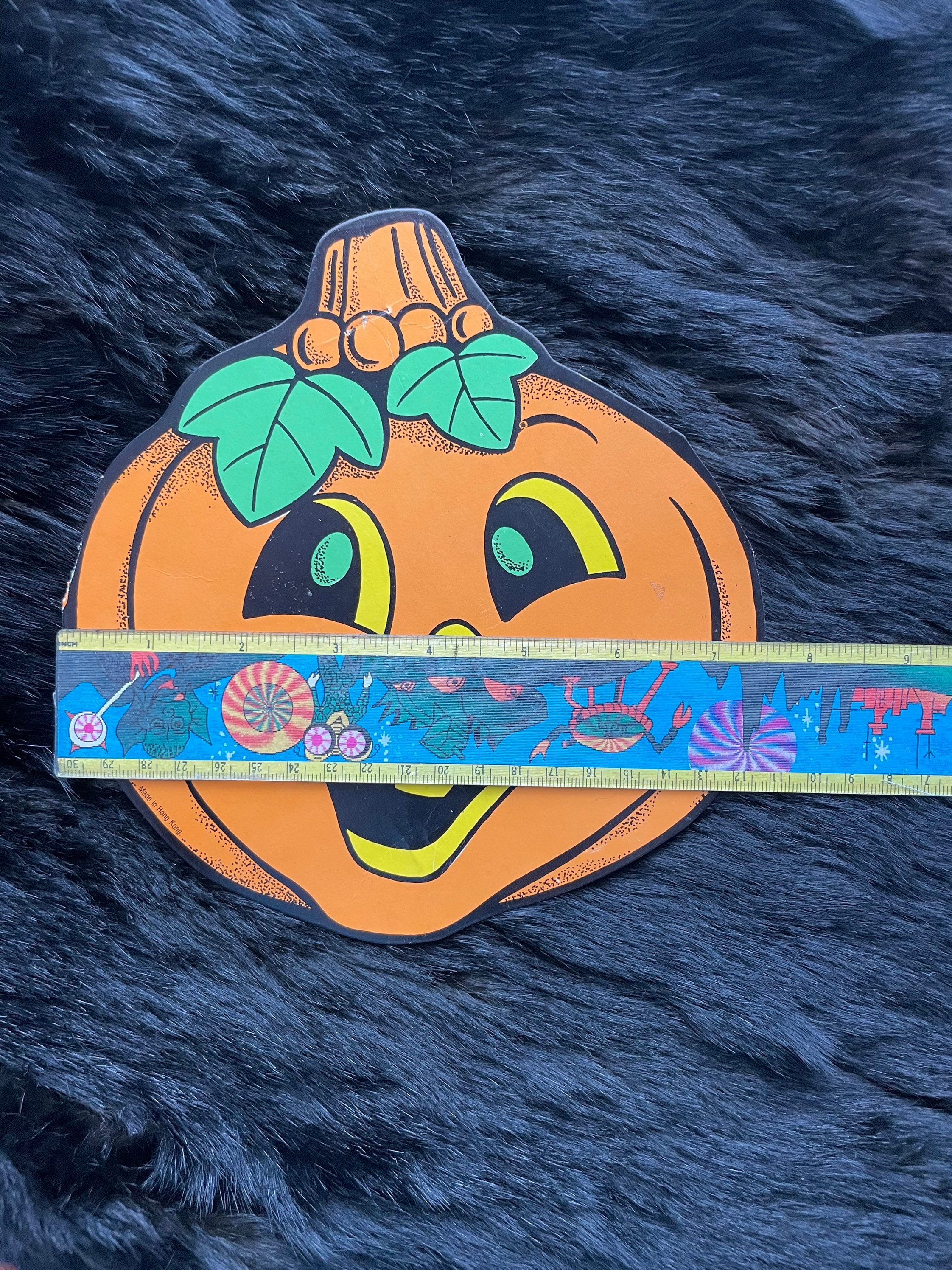 Vintage Halloween Pumpkin Die Cut - Etsy