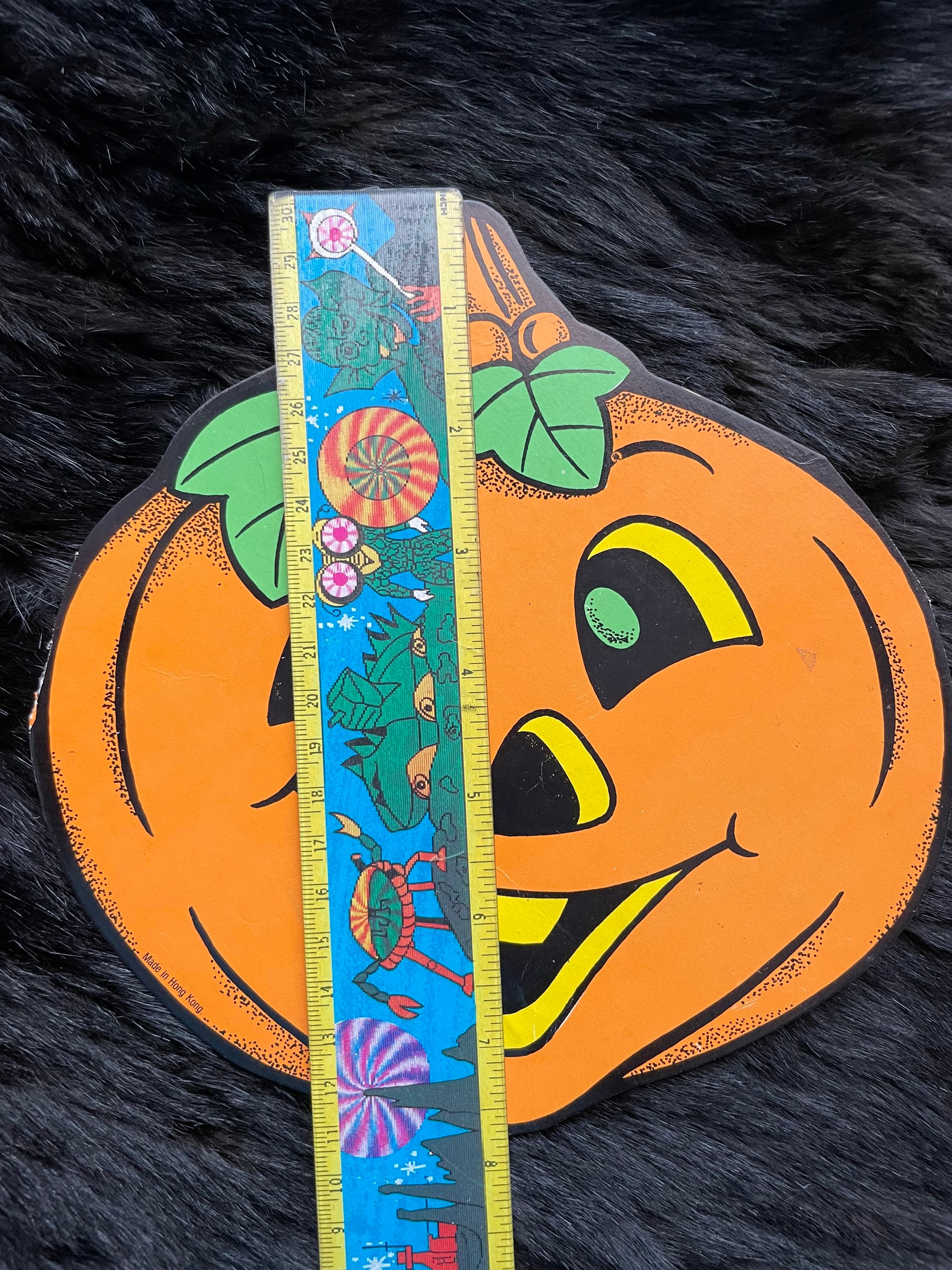 Vintage Halloween Pumpkin Die Cut - Etsy