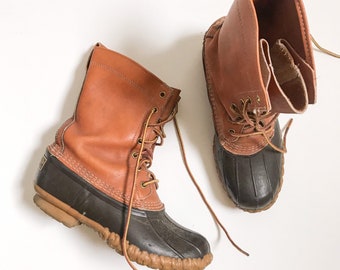 vintage ll bean duck boots