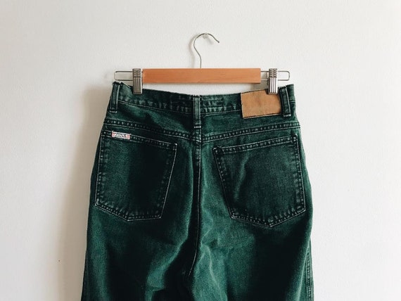 Size 10 - Emerald, High Waisted Zena Denim