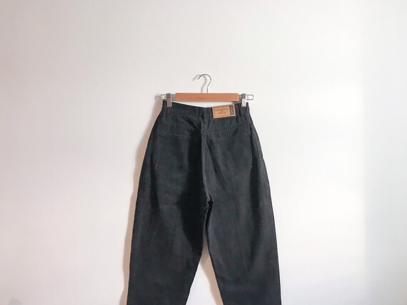 High Waisted Black Denim — vintage