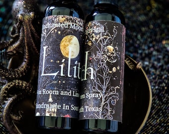 Lilith Sensual Room & Linen Spray | Aphrodisiac Room Spray | Lilith | Dark Goddess Room Spray | Natural Linen Spray | Lilith Goddess Energy