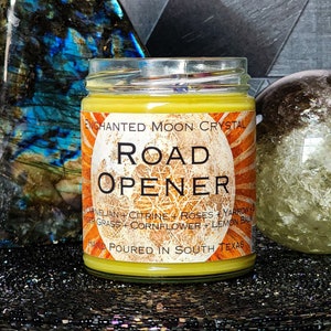 Road Opener Candle, New Opportunity, Hoodoo Candle, Intention Candle, Remove Blocks, Witchcraft Candle, Success Spell, Good Luck, Blessings image 3